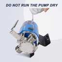 Pump with Hose, 115V 1/10HP 330GPH Power Water Pump Transfer Drain Pump, with Suction Hose Kit