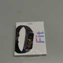 Fitness Tracker with 24/7 Heart Rate Blood Oxygen Sleep Monitor, 1.1" AMOLED Touch Screen Activity Tracker Smart Watches, IP68 Waterproof Step Counter Pedometer for Women Men (black)