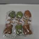 MIRJXB Cat Chew Toy, Interactive Cat Toy with Catnip, Dental Care for Cats, Teething Toy for Indoor Cats, 3-Pack Fish Bone Shape in Mixed Flavors 16x6 cm 2 Pack