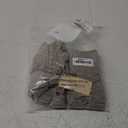 Ekouaer Pajamas 2 Piece Lounge Sets Ribbed Knit Matching Outfits T-shirt Biker Shorts Sleepwear Loungewear Sweatsuits (Small, Camel)