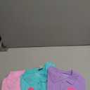The Children's Place Girls' Short Sleeve Ruffle Pique Polo, 3 Pack (X-Large, Seafrost/Aurora Pink/Purple)