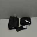 Pet Parents Washable Dog Diapers (3pack) + Extenders of Durable Doggie Diapers, Premium Dog Diapers Female & Male (Large, Black) (Large (19-27"))