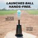 Bandit Sports Baseball Training Tee Popper Mini, Batting Tee for Perfect Swings, Baseball Training for Hitting Without a Pitcher (1 Mini Popper Ball Included)