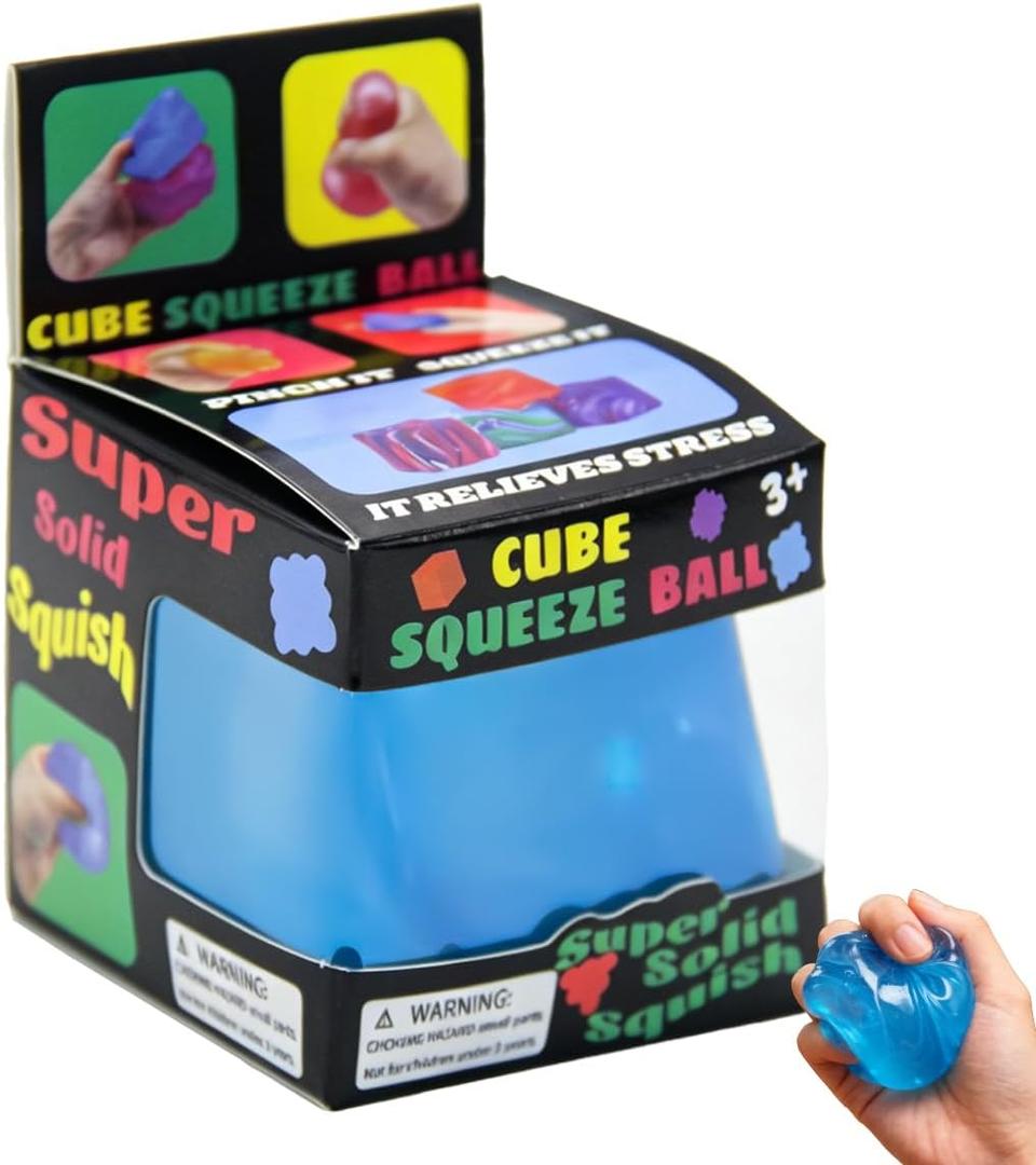 2 x Squishy Stress Blue
