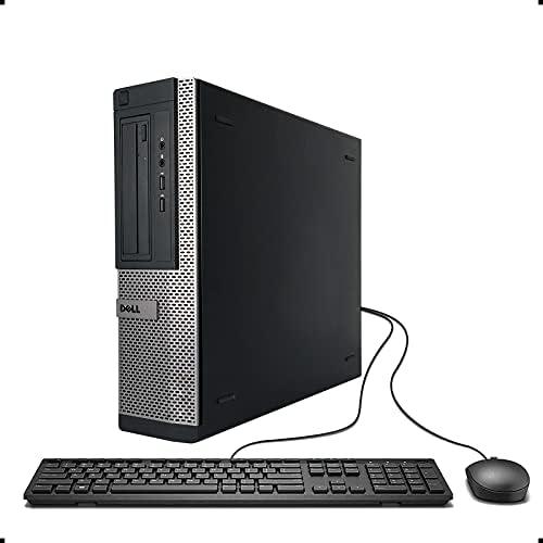 DELL OPTIPLEX 390 DT Desktop Computer, Intel Core I3-2100 3.1GHz, 8GB DDR3, 1TB, DVD, WIFI, HDMI, VGA, Bluetooth 4.0, Windows 10 Professional 64 Bit