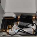 Ukliss 6 in 1 Hair Dryer Brush & Air Styler  Ionic Blow Dryer with AutoWrap Straightener & Volumizing Brush for Fine/Thick Hair Fast Drying Frizz-Free Salon & Travel Use (ALCI Plug)