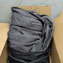 12pcs Outdoor Patio Cushion Covers Replacement, 25.6" Zippered Outdoor Cushion Covers Waterproof, UV Resistant & Washable Patio Furniture Cushion Covers Waterproof for Patio Sectional, Lght Grayi