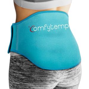 Comfytemp Ice Pack for Lower Back Pain Relief, FSA HSA Eligible, Reusable Gel Ice Pack Wrap for Sciatica Nerve Injuries with Hot Cold Compress, Lumbar Brace for Herniated Disc, Tailbone, Waist Coccyx