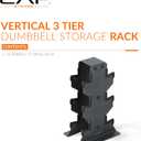 CAP Dumbbell Rack for Home Gym – Vertical Storage Stand, Holds Multiple Pairs (100–350 lbs), Heavy-Duty Steel with Non-Slip Base | Multiple Options