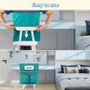 24 Pack Chair Pockets for Classrooms, 20 x 17 Inch Classroom Chair Pockets with Name Slots and Tags, Chair Pockets for Kindergarten, School, Home, Office (6 Bright Color) (Large)