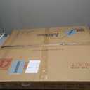 35" x 35" LED Bathroom Mirror with Lights, Round Black Frame Embedded Light Strip Design Modern Vanity Mirror, 3 Light Color Options & Dimmable & Anti-Fog, Ip54 Waterproof, CRI90