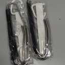 Kalimdor Pants Hangers 2 Pack Space Saving Metal Closet Organizer,Clothes Pants Hangers,Anti-Slip Design,Closet Organizers and Storage for Pants Jeans Skirts Scarf Legging