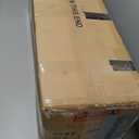 Puleo International 6.5 Foot Pre-Lit Aspen Fir Artificial Christmas Tree with 500 UL Listed Clear Lights, Green