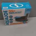 Aqua Joe AJFJH25-58-PRO FiberJacket Non-Expanding Kink-Free Garden, RV, Marine and Camper Hose, Ultra-Lightweight, Drinking Water Safe, ft, 25-Foot x 5/8-Inch