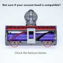 Rug Adapter Compatible with Dyson V8 Cordless Stick Vacuum – Prevents Rug Jams, Ideal for Thin Washable Rugs, for Ruggable Rugs