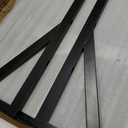 Garage Wall Shelving 2-Pack, 1.64x4ft Wall Mounted Shelves, Black