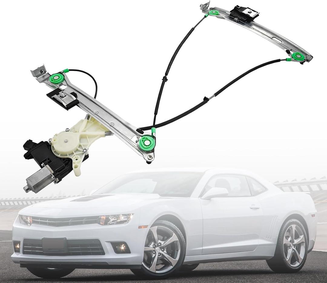 751-842 Front Passenger Side Power Window Regulator and Motor Assembly Compatible with Chevy Camaro 2011 2012 2013 2014 2015