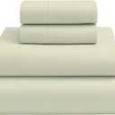MyGiza Sheets,100% Certified Giza Egyptian Cotton Sheets-Full XL Extra Long Size Giza Cotton Sheets Set to Fit Upto 15 Inches Deep Mattress (4 Pcs) Ivory