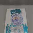 8 Pcs Cute Anime Birthday Cake Toppers, Snow Theme Princess Cake Decorations for Ice Party Supplies