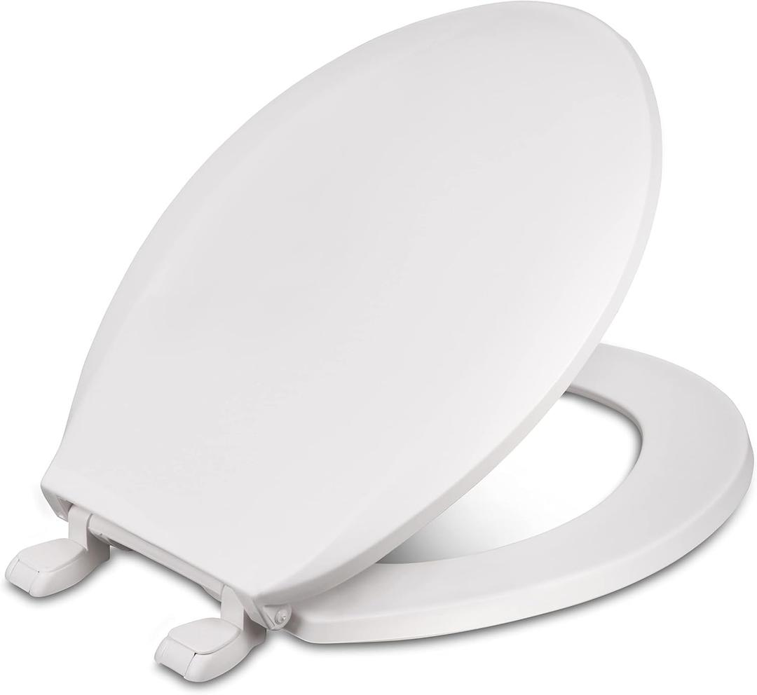 Centoco Round Toilet Seat, Economy Residential, USA, White