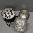 Hard Boiled Egg Cooker  CACHOO 14Egg Rapid Stainless Steel Egg Boiler with 30Min Timer & Auto Shut Off, Compact Electric Vegetable Steamer for Cooking, Dishwasher Safe, Black