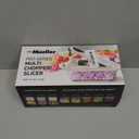 Mueller Pro-Series 10-in-1, 8 Blade Vegetable Chopper, Onion Mincer, Cutter, Dicer, Egg Slicer with Container, French Fry Cutter Potatoe Slicer, Home Essentials & Kitchen Gadgets, Salad Chopper (White Sand/Gray)