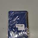 Small Spiral Notebook (Navy) - 5.7"x 8.27", 160 Lined Pages - A5 Travel Journal for Women Men Kids, w/Pen Holder & Pen, Hardcover, for Writing, Gifts