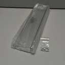 upsimples Acrylic Shelves for Bathroom Storage, 15" Floating Shelves Wall Organizer for Perfume, Make up, Skincare, Kids Bookshelf for Bedroom, Nursery, Living Room Decor, Clear, 2 Pack