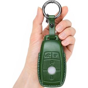 for Mercedes Key Fob Cover,Compatible with 2019-2021 A-Class C-Class G-Class E-Class S-Class