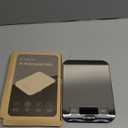 Ultrean Food Scale, 33lb Digital Kitchen Scale for Food Ounces Grams, 304 Stainless Steel, Type-C Charging and Batteries, Perfect for Meal Prep, Cooking, and Baking