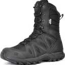 XPETI X-FORCE 8" Waterproof Tactical Boots (Black) 8.5
