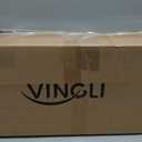 VINGLI Pool Vacuum Cleaner Automatic Sweeper Swimming Pool Creepy Crawler Vacuum with 33FT Hoses (Navy Blue&White)