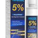 5% Minoxidil for Men and Women, Hair Growth Biotin Serum with Batana and Rosemary for Hair beard Regrowth Treatments, Extra Strength Hair Loss Solution to Regrow Thicker, 2.02FL OZ