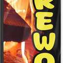 Firewood Feather Flag for Business Advertising 6 FT Swooper Flag for Storefronts Retailers Shops Food Trucks Events and Fairs (Flagpole Not Included)