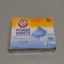 Arm & Hammer Power Sheets Laundry Detergent, Fresh Linen 50ct, up to 100 Small Loads (Packaging may vary)