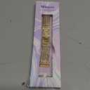 Minyee Metal Bands Compatible with Fitbit Sense 2/Versa 4/Versa 3/Sense Bands Women, Dressy Stainless Steel Multi-chain Designer Luxury Link Bracelet Wristband Replacement Strap (Gold)