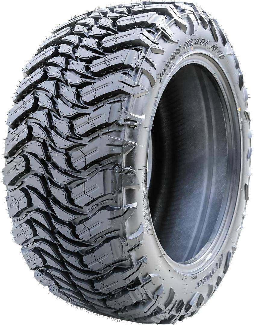 Atturo Trail Blade MTS M/T Mud Off-Road Light Truck Radial Tire-LT285/55R22 285/55/22 285/55-22 124/121Q Load Range E LRE 10-Ply BSW Black Side Wall