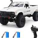 Mostop RC Crawler 1/16 Scale 4WD Offroad Rock Crawler Climbing Vehicle RC Truck Toys, C24-1 Throttle & Steering Control Pickup Truck 2.4Ghz Remote Control Children RC Car for Kids