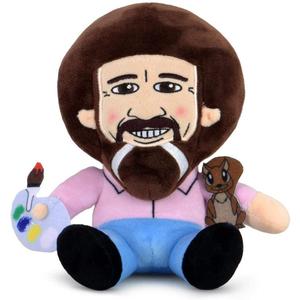 Kidrobot Bob Ross with Peapod 8Inch Plush Phunny Stuffed Animal
