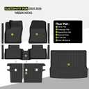 Tongama Floor Mat Set for 2024-2026 Lexus TX TX350 TX550H+ 7 Seats