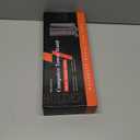 Hovadova Adjustable Mobile CPU Stand, Ventilated Computer Tower Stand with 4 Caster Wheels Fits Most PC Tower, Under Desk CPU Holder PC Floor Cart Computer Riser for Students and Gamers (Black)