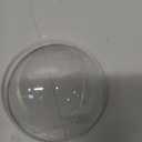 Fillable Plastic Clear Ball Ornament, Jumbo, 6-1/4-Inch, 6-Count