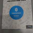 Highwings Long HDMI Cable 15 FT, 4K 8K 10K HDMI 2.1 Cord Ultra High Speed [in-Wall CL3 Rated, 8K@60Hz 4K@120Hz Video 48Gbps], Fit, Durable, Flexible, eARC, HDCP, Compatible for Ethernet SoundBar (Black)