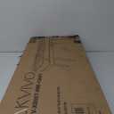 Entryway Bench, 47.2" Grey Rubberwood Bench for Bedroom with Padded Cushion, Ottoman End of Bed with Solid Wood Legs for Living Room, Foyer, Dining Room, Hallway, Loads 300 lb, 47.2" L x 17" W x 17" H