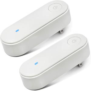 2 Pcs 2026 New Magair Air Purifier for M0ld, Magair Air Purifier Plug in with Replacement Filter, Mag Air Purifiers, Suitable for Bedrooms, Toilets, Living Room, Closets, Pet Room (White, Blue light)