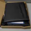 100% Blackout Blind Magnetic Blackout Window Cover 118 x 57Inch,Black Out Curtains with Strong Magnet No Drill Cuttable Window Shades for Bedroom,Nursery,Rv,Media Room