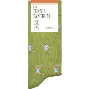 The Tennis Tantrum Socks - Funny Tennis Socks - Funny Tennis Gift for Men - 1 Pair, Size 7 to 12 - Fun Tennis Socks