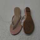 DREAM PAIRS Women's Fashion Rhinestones Design Slides Sandals Dress Daily Flat Sandals for Summer (8.5, Nude)