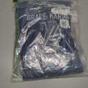 GRACE KARIN 2025 Women's Lightweight Mock Neck Business Work Dress Sleeveless Double Breasted Bodycon Midi Dress (Blue)