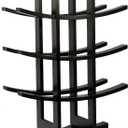Oceanstar WR1132 12-Bottle Bamboo Wine Rack, Dark Espresso